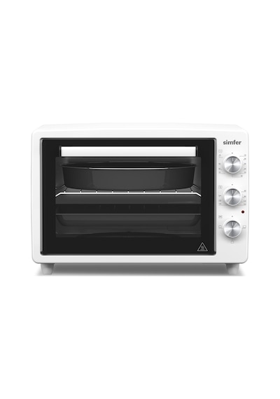 Simfer 3420 Beyaz 34 LT Statik Mini / Midi Fırın - 4 Fonksiyon, Programlanabilir Pişirme & Isı Kontrol Sistem