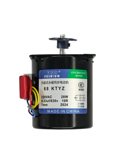 68 Ktyz 28w 10rpm 220v Ac Senkron Motor