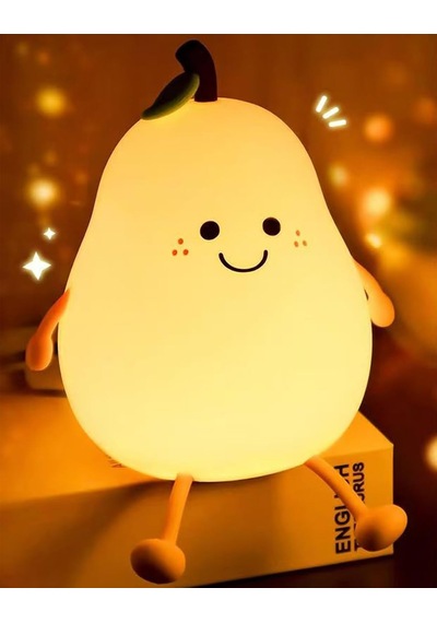 Çocuk Gece Lambası, Sevimli Lamba Armut Silikon Gece Lambası, Yatak Odası İçin Bebek Kreş Gece Lambası Usb Şarj Edilebilir Renk Değişimi Lambası, Erkek Ve Kız Çocukları, Doğum Günü Noel Diğer Çocuk Gece Lambası, Sevimli Lamba Armut Silikon Gece Lambası, Yatak Odası İçin Bebek Kreş Gece Lambası Usb Şarj Edilebilir Renk Değişimi Lambası, Erkek Ve Kız Çocukları, Doğum Günü Noel Diğer