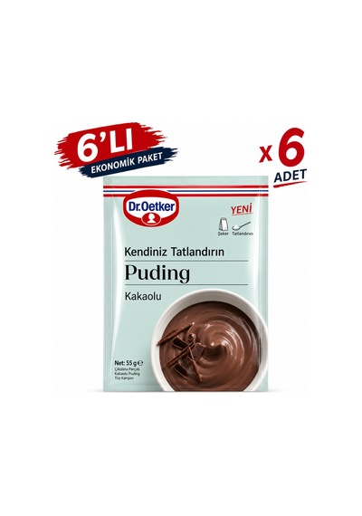 Kendiniz Tatlandırın Kakaolu Puding 55 G 6 Avantaj Paketi - 905692464