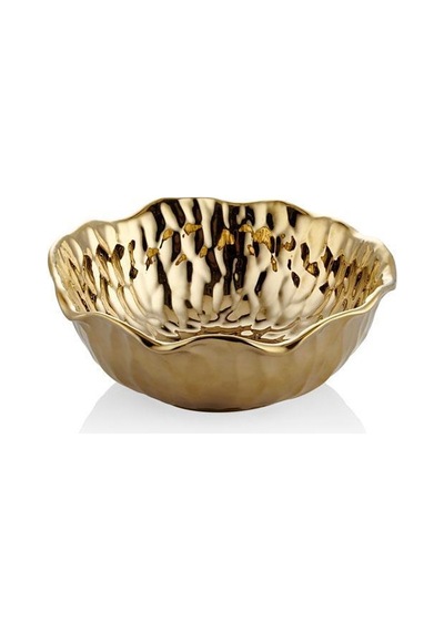 Lamedor Lotus Gold Kucuk Kase 22,5x22,5x9 Cm