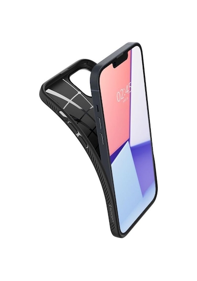 Spigen Apple Uyumlu iPhone 14 Plus İle Kılıf Liquid Air Matte Black