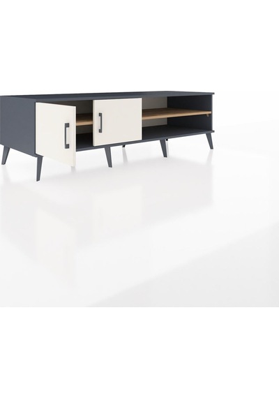 Kronos Tv Ünitesi 2 Raflı 2 Kapaklı 176x59x51 Antrasit-aytaşı/çam Aytası/atlas Çam Kronos Tv Ünitesi 2 Raflı 2 Kapaklı 176x59x51 Antrasit-aytaşı/çam Aytası/atlas Çam