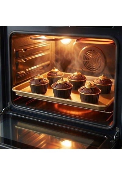 Orret Home 20 Adet Mini Muffin Ve Cupcake Kalıbı Yapışmaz Tek Kullanımlık Kağıt Kek Kalıbı, Isıya Dayanı Diğer