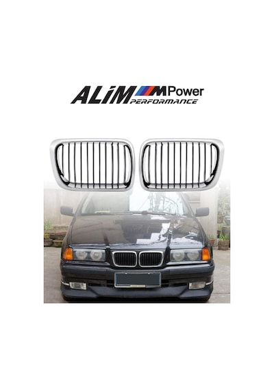 Bmw 3 Serisi E36 Ful Krom Panjur 1996-1999 Uyumlu