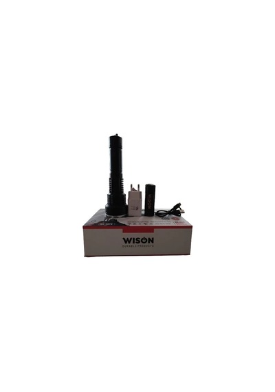Go İthalat 30 Watt 3000 Lümen Uzun Menzilli Fener Ws-7878 Gri - Siyah
