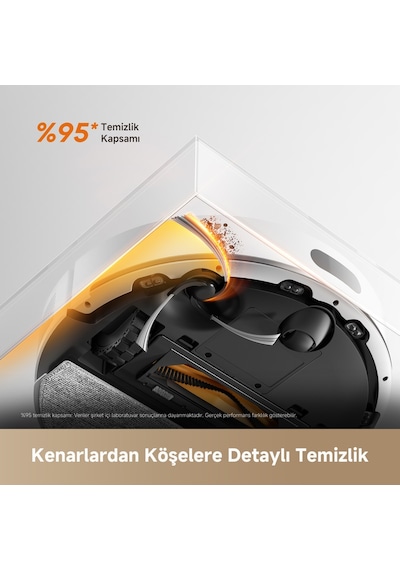 Dreame F20 20.000Pa Emiş Gücü Robot Süpürge Beyaz