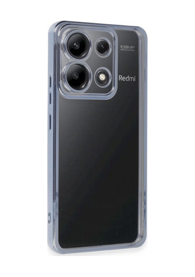 Poco X6 Kılıf Razer Lensli Silikon - Açık Mavi Bzsxx00 1