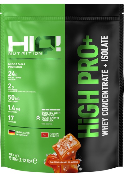 Hıq High Pro+ 510gr Salted Caramel Flavored