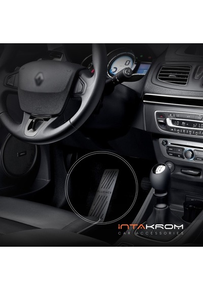 intakrom Renault Fluence Krom Ayak Dinlendirme Pedalı - 2010 ve Üzeri