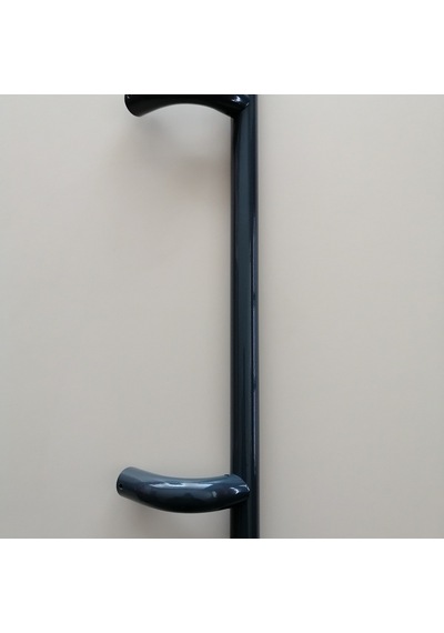 Alüminyum Köşeli Tip H Kol 60 Cm Boyunda Delik Merkezi 50 Cm Dir Antrasit Gri