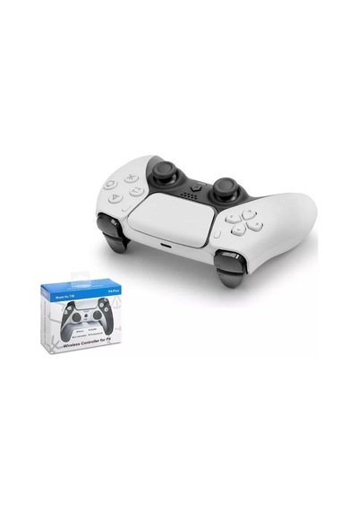 Ps4 Pc Uyumlu Kablosuz Ps5 Görünlümlü Gamepad Nodar Nd500c 5 Renk Seçenekli - Beyaz