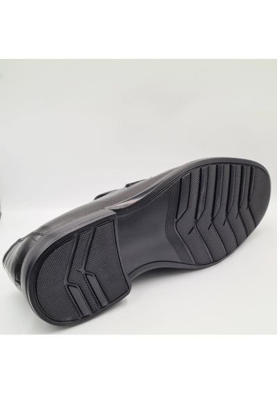 Greyder 67705 Siyah Hakiki Deri Erkek Loafer Klasik Ayakkabı Siyah