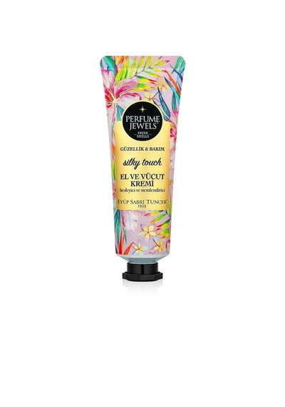 Eyüp Sabri Tuncer Silky Touch Duş Jeli 750 ML + El ve Vücut Kremi 50 ML + Vücut Spreyi 250 ML