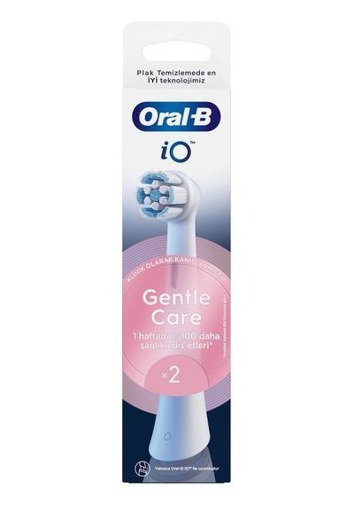 Oral-b Io Gentle Care Diş Fırçası Yedek Başlığı 2'li - Beyaz Tarı