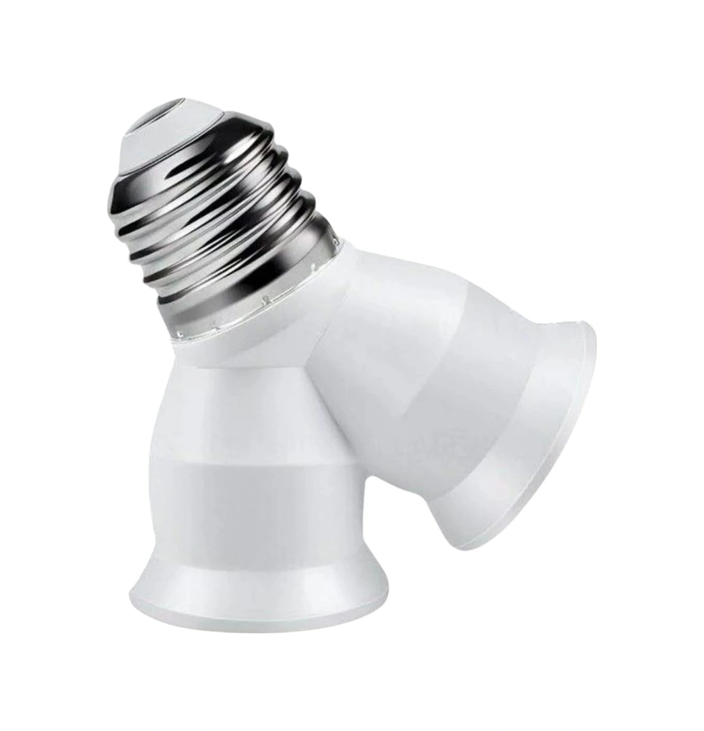 Ledx Dy-101 E27 Duy Çoğaltıcı Tek Duydan Çift E27 Lamba Bağlantı