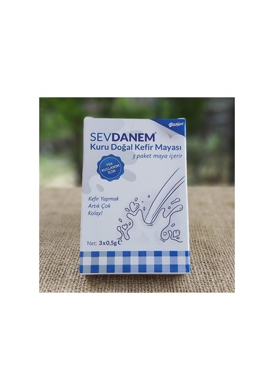 Danem Sevdanem Tek Kullanımlık Kuru Doğal Kefir Mayası 3 0,5g