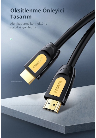 Ugreen 4k Hdmı Kablo, 1 M, Siyah, 10115