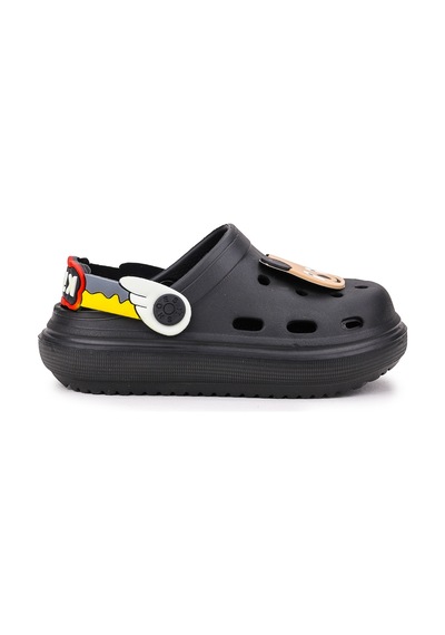Kiko Kids Twg 755-1 Plaj Havuz Eva Kız Çocuk Terlik Siyah