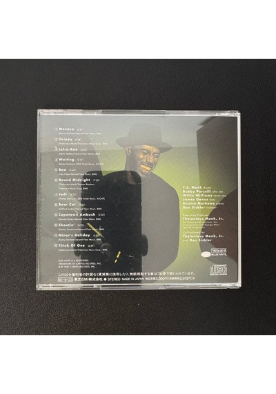 Thelonious Monk Jr. Take One Cd