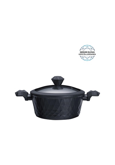 Karaca BioDiamond Antibakteriyel Kulp İndüksiyon Tabanlı Tencere 24 CM 3.9 L