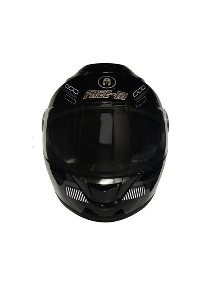 Motosiklet Kaskı Ce Onaylı Full Face Abs Materıal Güneş Vizörlü Kask Evo Wihte Sİyah