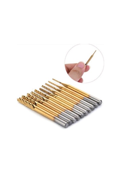 Titanyum Kaplı Tungsten Çelik Cnc Freze Pcb Kesici 1,1 - 2,0mm