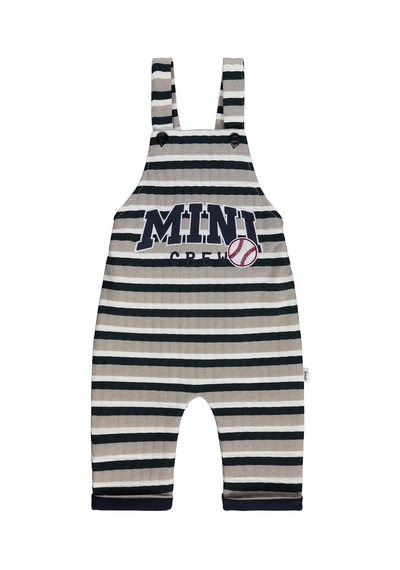 Civil Baby Mini Crew Nakışlı 6-18 Ay Slopet - Bej Açık Vizon
