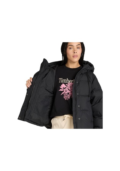 Timberland Recycled Down Puffer Kadın Mont-33850 Siyah