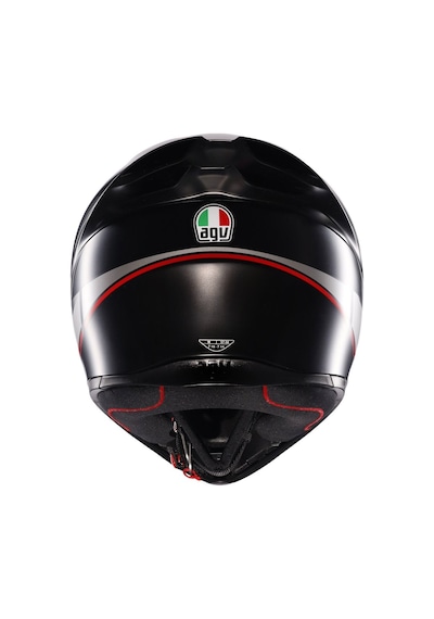 Agv K1 S Lap Siyah Gri Kırmızı Confıguratıon Kask Diğer