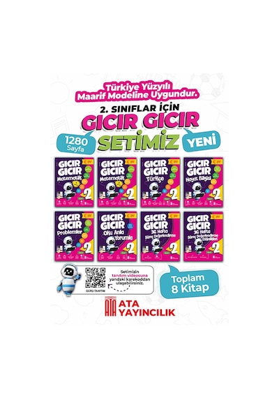 2. Sınıf Gıcır Gıcır 8'li Set