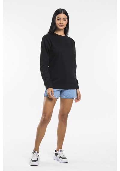 SPR21K30 Kadın Bisiklet Yaka Sweatshirt