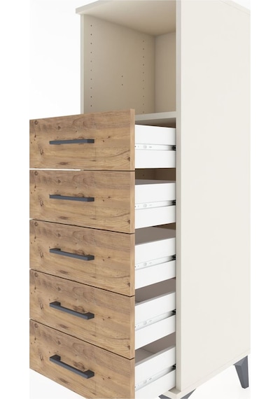 Hyperion Dolap Tek Raflı 5 Çekmeceli 44x44x134 Aytaşı-çam Aytaşı Hyperion Dolap Tek Raflı 5 Çekmeceli 44x44x134 Aytaşı-çam Aytaşı