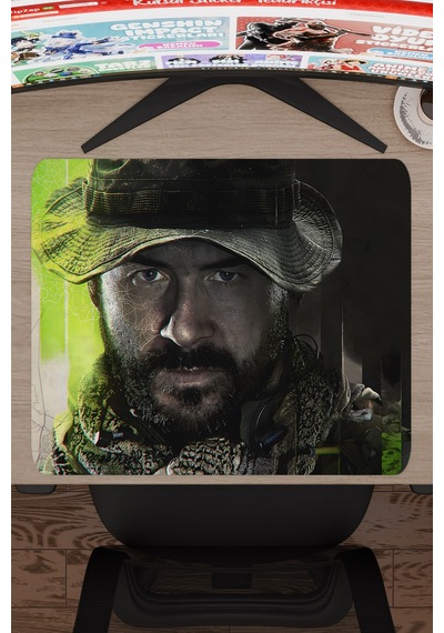 Call Of Duty Kaymaz Dikişli Kauçuk Oyuncu Mousepad V5 - 48x40 Xl Gaming Mouse Pad Fare Altlığı