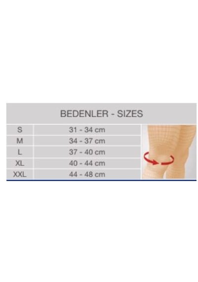 Orlex Patella Ligament Destekli Önü Yarım Açık Dizlik