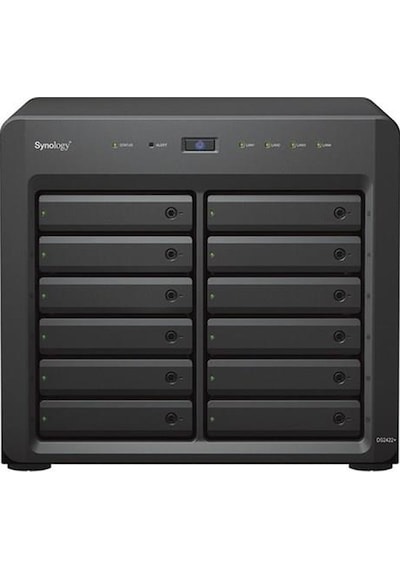 Synology Ds2422-4g Plus Ryzen V1500b-4gb Ram-12-diskli Nas Sunucu Disksiz