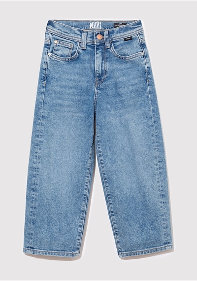 Çocuk Mavi - Azra 90lar Indigo Mavisi Jean Pantolon 7010510-88228 Mavi