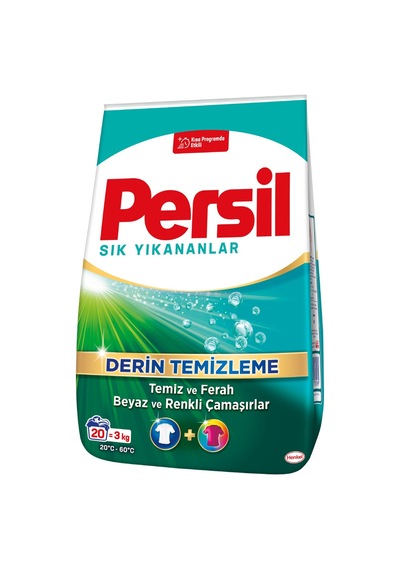 Persil Toz Sık Yıkananlar 3 Kg - 6 Adet Tarı