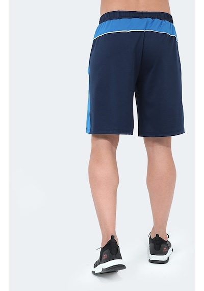 Slazenger RAGUEL Erkek Cepli Fıtness Lacivert Şort