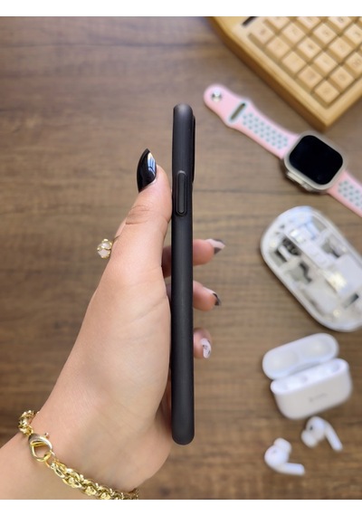 Apple iPhone 11 Pro Uyumlu Süper İnce Mat Ultra Thin Silikon Kılıf Siyah
