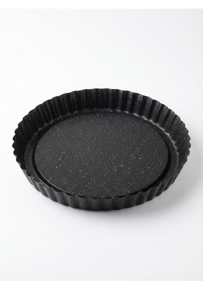 28 Cm Granit Turta Kalıbı Yapışmaz Yüzeyli Yuvarlak Fırın Tepsisi Kek, Tart Ve Turta Pişirme Kalıbı 28 Diğer