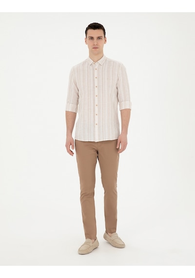 Pierre Cardin Erkek Pantolon Kanvas-chino 50285534-vr197 Diğer Çok Renkli