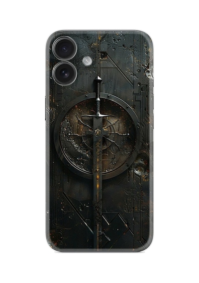 Apple İphone Uyumlu 16 Kılıf Boutique Baskılı Resimli Sword Pcode -051