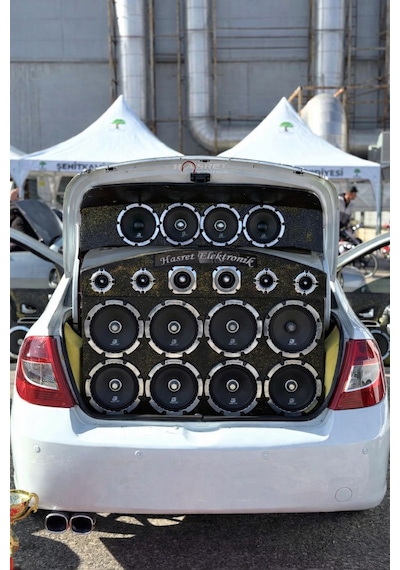 20 Cm Midrange 200 Rms Alüminyum Kurşun Göbek