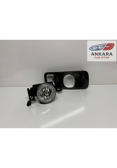 Honda Civic 1999-2001 Makyajlı Kasa Sis Lambası Ve Sis Kapağı Ön Sağ Takım Sis Ve Kapak Ön Sağ