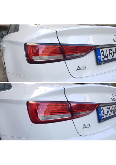 Audı A3 Mk4 8Y- Stop Çerçeve Sticker-Kolay Uygulama-Uzun Ömürlü