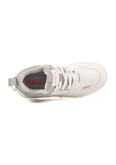 Beyaz Memory Foam Unisex Sneaker Frey G Beyaz-füme Beyaz - Füme