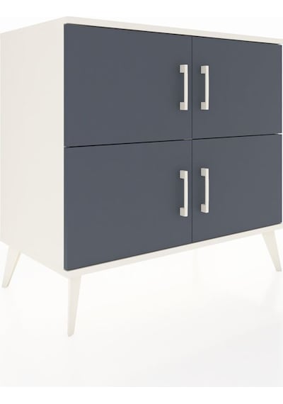 Hyperion Şifonyer 2 Raflı 4 Kapaklı 88x44x80 Aytaşı-antrasit Antrasit Hyperion Şifonyer 2 Raflı 4 Kapaklı 88x44x80 Aytaşı-antrasit Antrasit