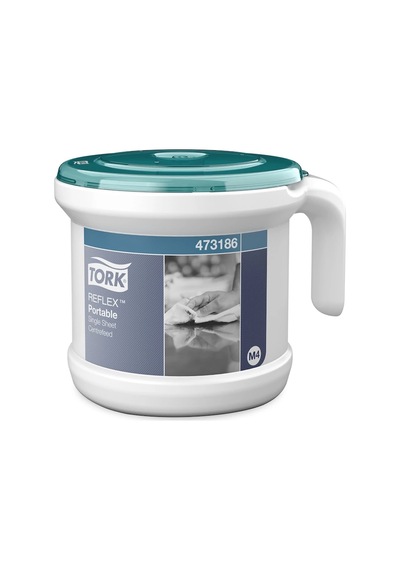 Tork 473186 Reflex İçten Çekmeli Havlu Başlangıç Paketi 1 Dispanser +1 Rulo 300 M Çok Renkli