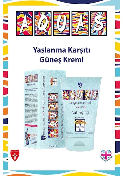 Aquas Antiaging Güneş Kremi Spf 50 150 ML